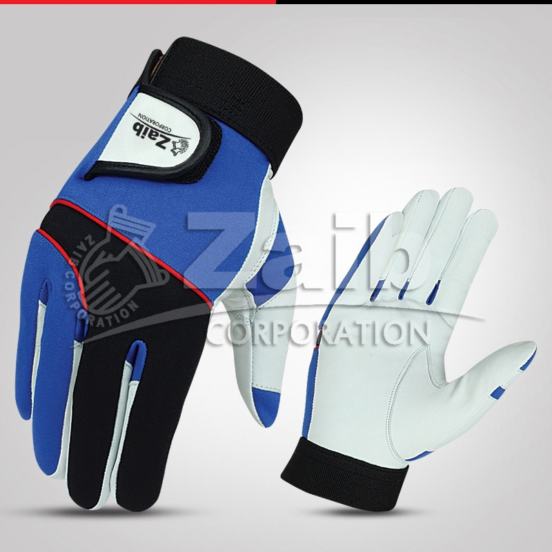 Max Grip Leather Gloves