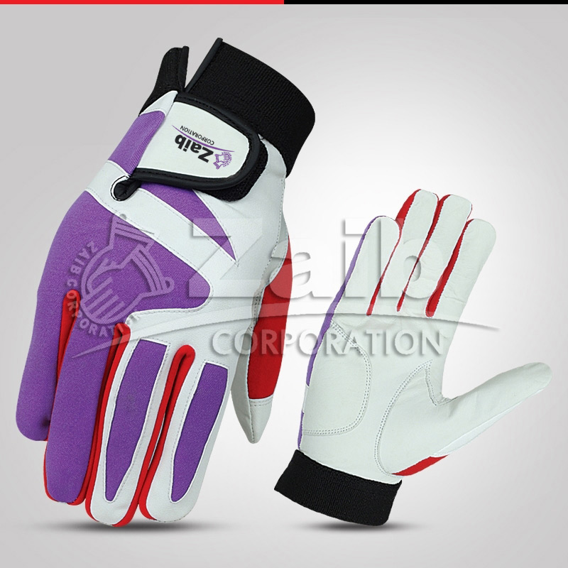 Max Grip Leather Gloves