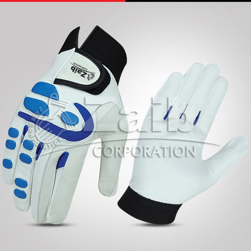 Max Grip Leather Gloves