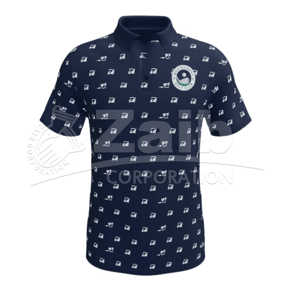 Men's Driver Semi-Fitted Golf Polo