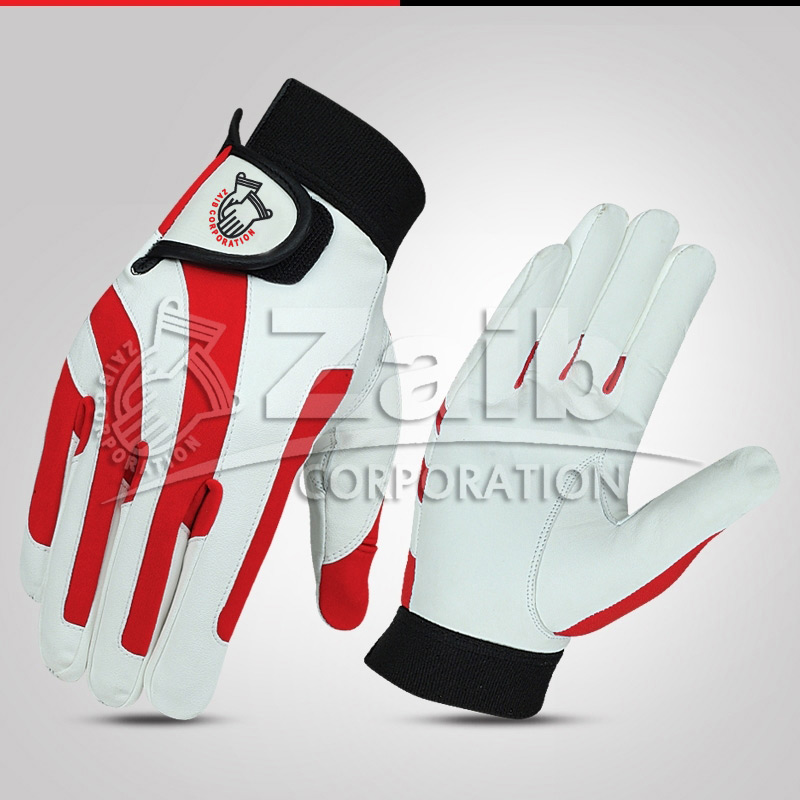 Max Grip Leather Gloves