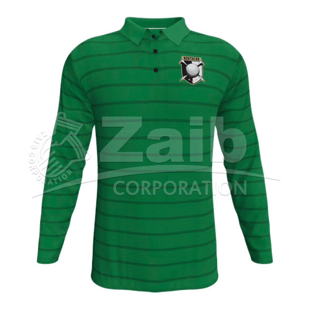 Men's Refract Semi-Fitted Long Sleeve Golf Polo